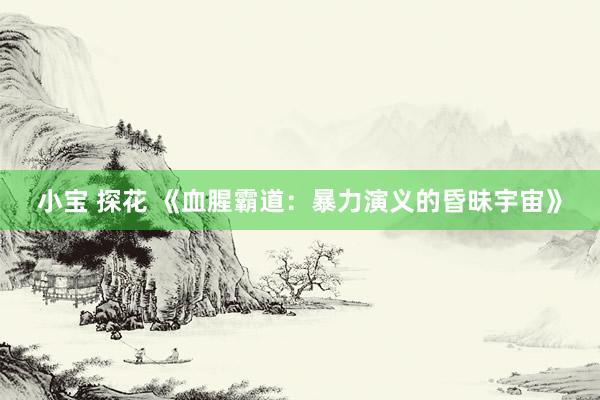 小宝 探花 《血腥霸道：暴力演义的昏昧宇宙》